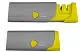 Точилка для ножей Maestro MR-1491, серый/желтый/зеленый