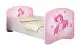 Детская кровать MyKids Butterfly Fairy 7 140x70см, розовый