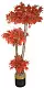 Искусственное дерево Cilgin G163A Guz Agaci 2.15м, красный