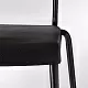 Барный стул IKEA Stig 63см, черный/черный